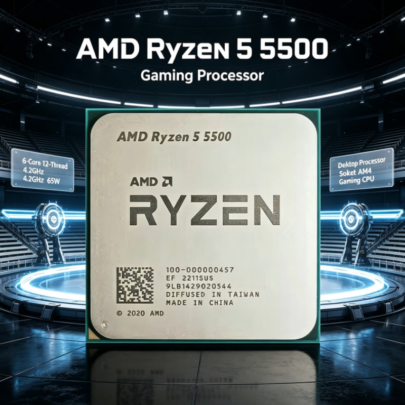 Amd Cpu Ryzen 5 - Processore AMD Ryzen 5 5500, sei