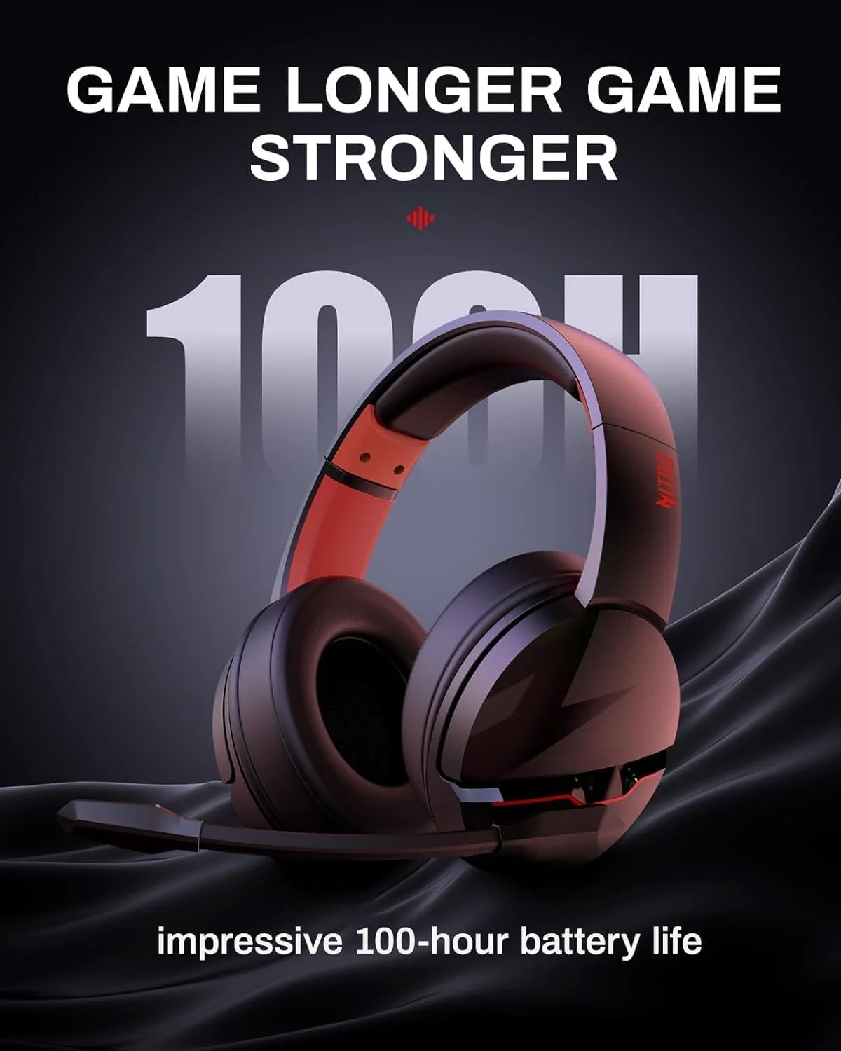 Esports Gaming Headphones - Cuffie wireless Acer K2 Gamer Batteria