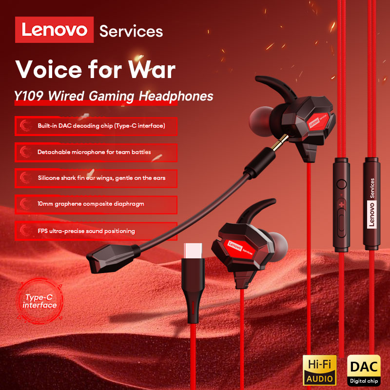 Esports Gaming Headphones - Cuffie da Gaming Lenovo Y109 con