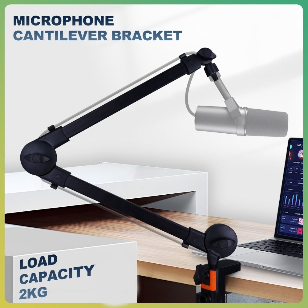Microphone Arm Boom - Supporto per microfono con braccio per