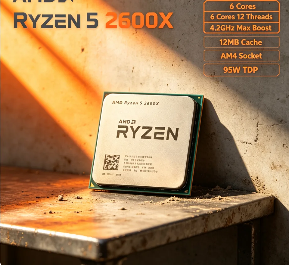 Esports Pc Gaming - Processore Desktop AMD R5 2600X 12nm