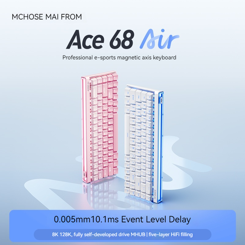 Esports Pc Gaming - Tastiera meccanica Mchose Ace68 Air con