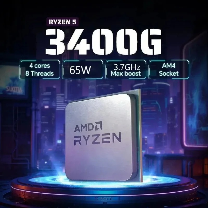 AMD Ryzen 5 3400G 4 Core 8 Thr - Amd Cpu Ryzen 5 recensione e prezzo