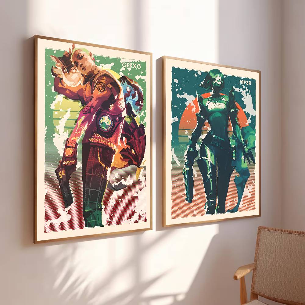 Poster con Texture Splash e Ri - Esports Gaming Poster recensione e prezzo