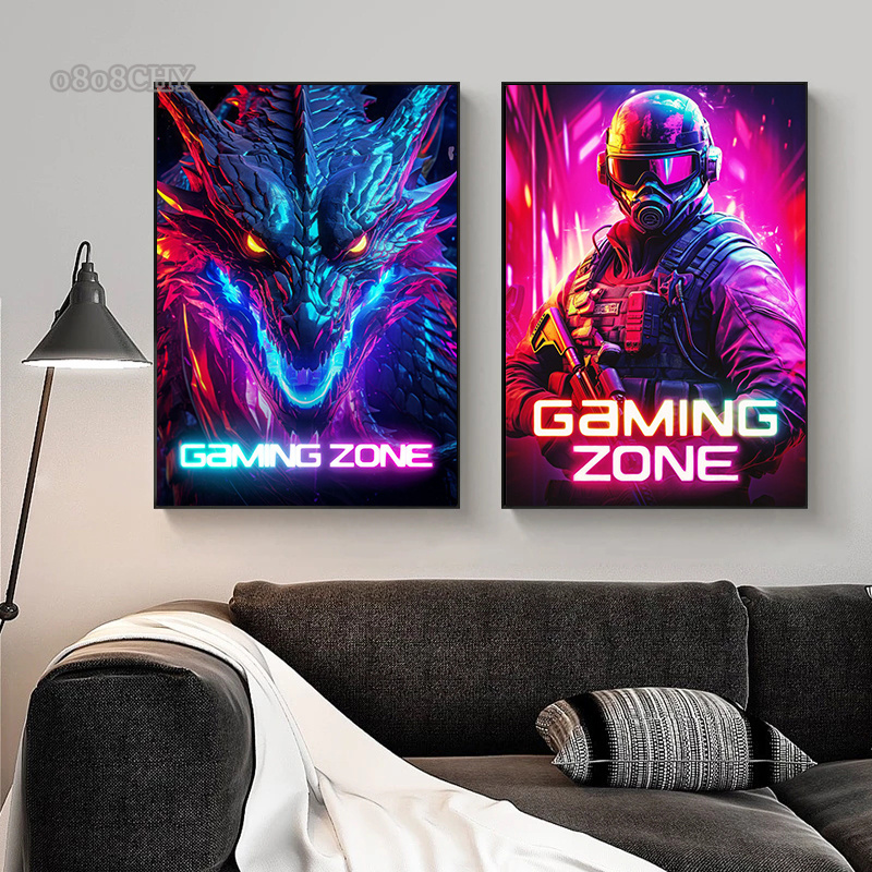 Dragon Assassin Space Armor Zo - Esports Gaming Poster recensione e prezzo