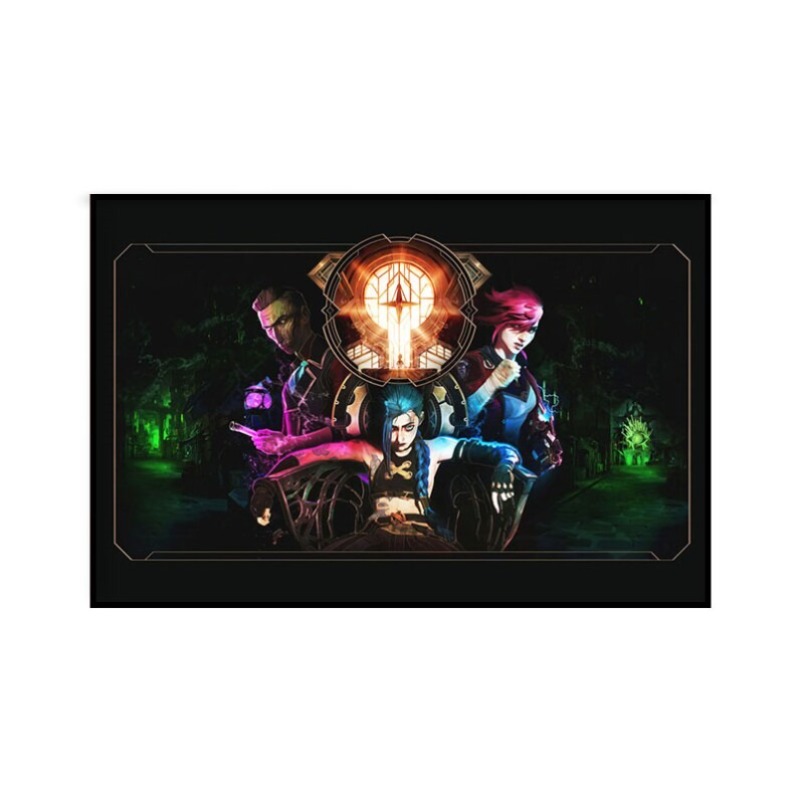 Poster Arcane Jinx Close-Up su - Esports Gaming Poster recensione e prezzo