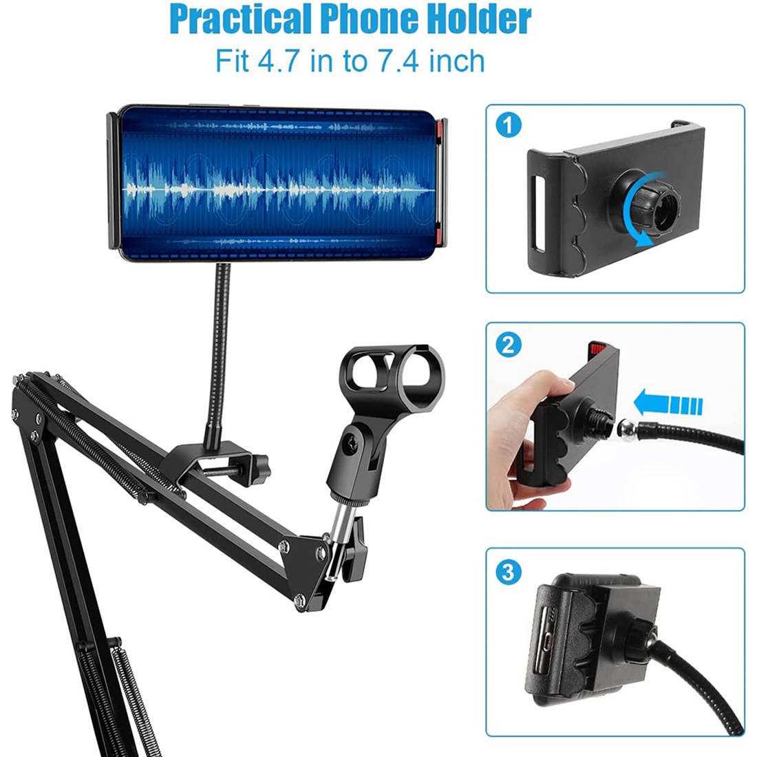 NALFI-Supporto per microfono,  - Microphone Arm Boom recensione e prezzo