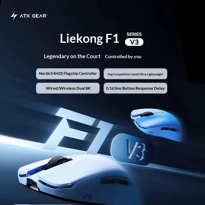 Mouse Wireless Tri-Mode ATK F1 - Esports Pc Gaming recensione e prezzo